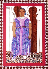 Fatima in Blue Caftan 1971